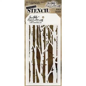 Stampers Anonymous Tim Holtz Layering Stencil - Birch