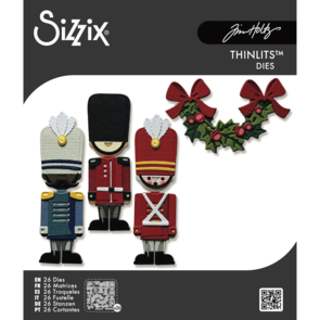 Sizzix Thinlits Die Set 26PK – Vault Yuletide Harvey by Tim Holtz