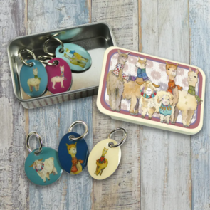 Emma Ball Woollies Stitch Markers in a Tin(T200)