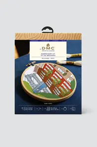 DMC Embroidery Kit - New York by Kseniia Guseva
