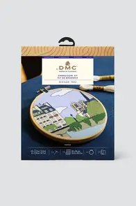 DMC Embroidery Kit - Paris by Kseniia Guseva