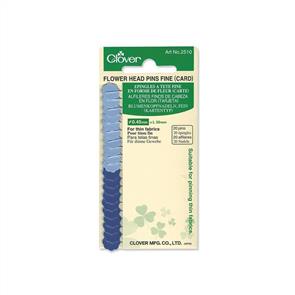 Clover Flower Head Pins (Fine)