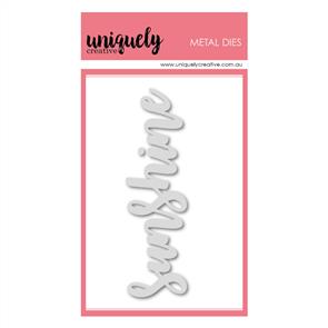 Uniquely Creative - Scripty Sunshine Die