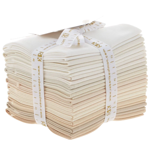 Robert Kaufman Kona Fat Quarters - Not Quite White Palette