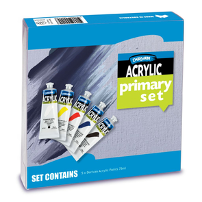 Derivan Artist 75ml 5 Tube Pack