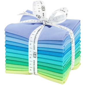 Robert Kaufman Kona Fat Quarters - Mermaid Shores Palette