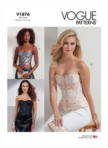 Vogue Pattern Misses' Corsets V1876