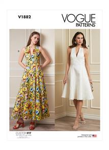 Vogue Pattern Misses' Dress V1882