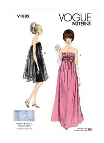 Vogue Pattern Misses' Special Occasion Dress V1885
