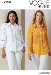 Vogue Patterns Misses' Blouses V2031