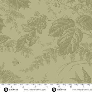 Andover Fabric Laundry Baskets || Vermont -  N3 - Lichen