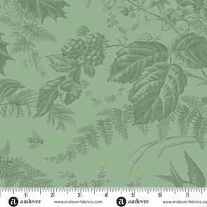 Andover Fabric Laundry Baskets || Vermont - G2 - Fern