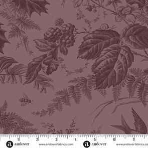 Andover Fabric Laundry Baskets || Vermont - P - Plum