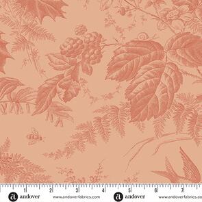 Andover Fabric Laundry Baskets || Vermont - O - Peach