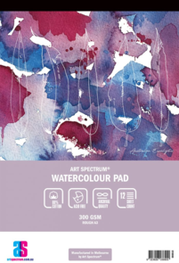 Art Spectrum 60% Cotton Watercolour Pad 300gsm Rough 12 Sheets