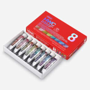 Holbein Artists' Watercolour Paint Set - Chroma Pearl 8x5ml Tubes