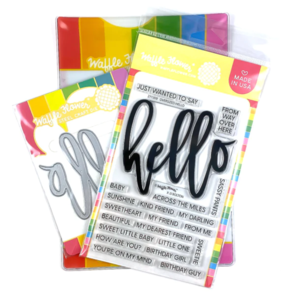 Waffle Flower Oversized Hello Combo
