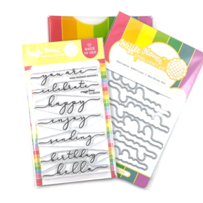 Waffle Flower Sentiment Additions 2 Combo