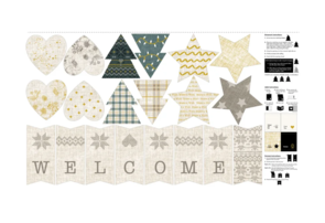 Figo Winter Dreams - White - Panel