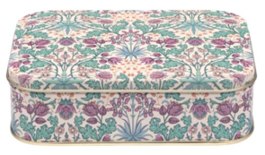 Botanical Homeware Arts & Craft - Hyacinth - Small Rectangle tin