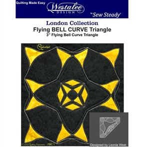 Westalee Design - Flying Bell Curve Triangle 3" LS