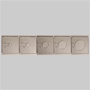 Westalee Simple Circles Set 1 Low Shank