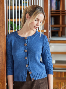 West Yorkshire Spinners Colourlab DK - Ray Cardigan - Knitting Pattern / Kit