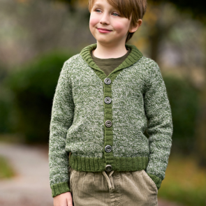 West Yorkshire Spinners Colourlab DK Twist - Clover Cardigan - Knitting Pattern / Kit