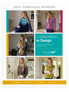 West Yorkshire Spinners Collaboration in Design - Knitting Book
