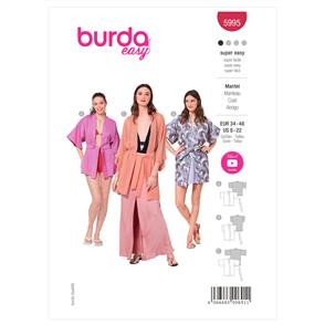 Burda Pattern 5995 Misses' Coat