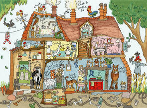Bothy Threads Cross Stitch Kit - Cut Thru' Old MacDonald