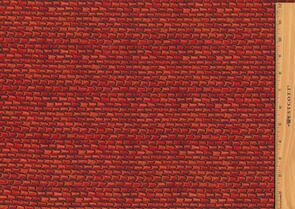 Michael Miller Gnomes Rust Roof Tiles