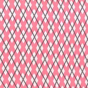 Michael Miller Argyle Me Pink 6360