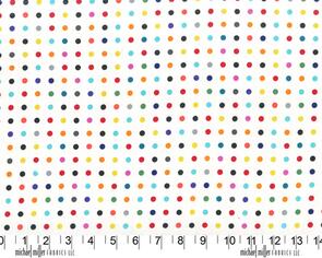 Michael Miller Hello /Swirly Girls Design Make A Point! - Multi