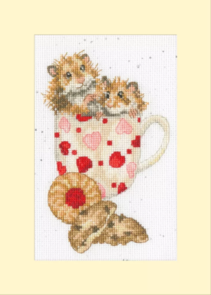 Bothy Threads Greeting Card - Hammy Anniversary