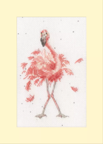 Bothy Threads Pretty In Pink - Thread & Fabric Pack