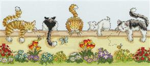 Bothy Threads Lazy Cats - Cross Stitch Kit