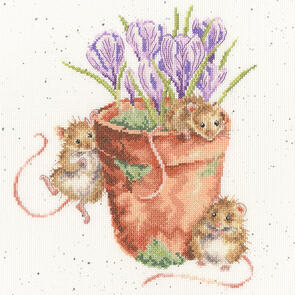 Bothy Threads Wrendale Designs Garden Friends - Cross Stitch Kit