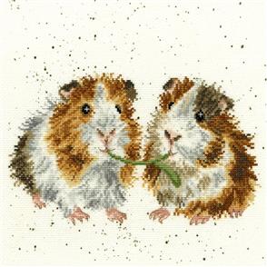 Bothy Threads Cross Stitch Kit - Lettuce Be Friends