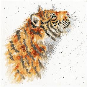 Bothy Threads Cross Stitch Kit - Moonglazer - Tiger