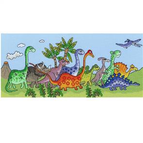 Bothy Threads Dinosaur Fun - Cross Stitch Kit