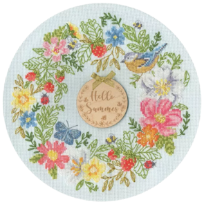 Bothy Threads Cross Stitch Kit - Summer Wreath