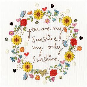 Bothy Threads Cross Stitch Kit - Love Sunshine