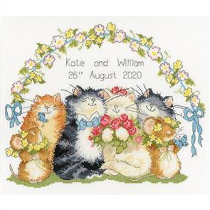 Bothy Threads Cross Stitch Kit - The Purrrfect Day