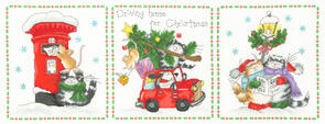 Bothy Threads Cross Stitch Kit - Driving Home For Christmas