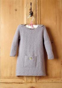 Rowan Knitting Pattern - Swift Long Sleeve Dress