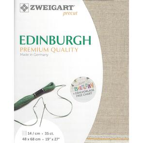 Zweigart Edinburgh - Precut 48 x 68cm - 36ct