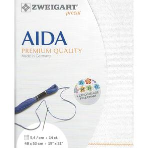 Zweigart Aida - Precut 48 x 53cm - 14ct