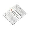 Bernina Straight and CutWork stitch plate