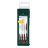 Faber-Castell Pitt Artist Pens Dark Sepia - S 175, F 175, M 175, B 175 Set of 4
